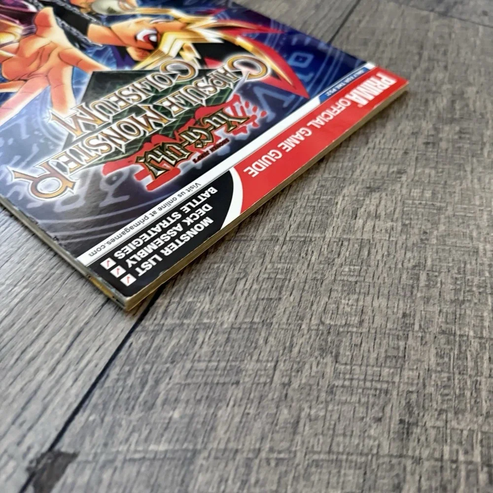 Yu-Gi-Oh! Capsule Monster Coliseum Prima Official Strategy Guide PS2 Konami Book